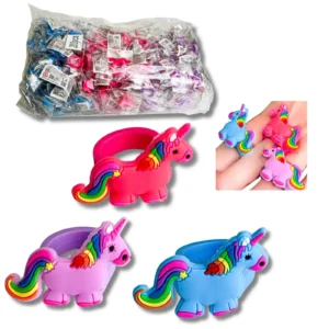 UNICORN FOAM RING OPP BAG X 200