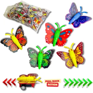 BUTTERFLY PULL BACK OPP BAG X 100