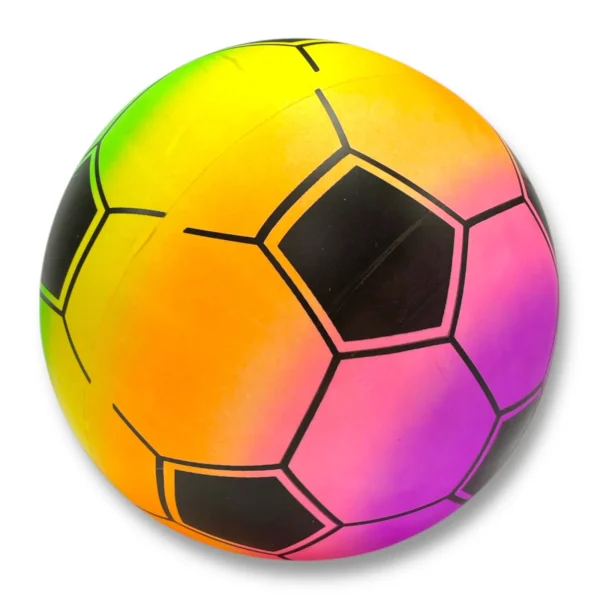 HU1055-9INCH RAINBOW SOCCER BALL