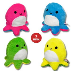 7" ROUND OCTOPUS ASSORTED (CTN QTY 240)