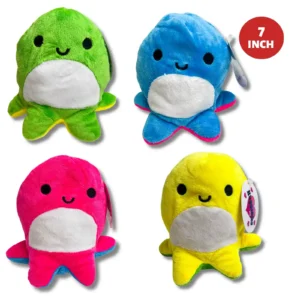 7″ ROUND OCTOPUS ASSORTED (CTN QTY 240)