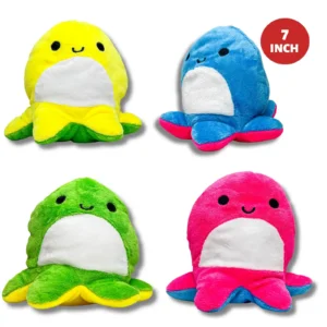 30904-7 7″ ROUND OCTOPUS ASSORTED (CTN QTY 240)