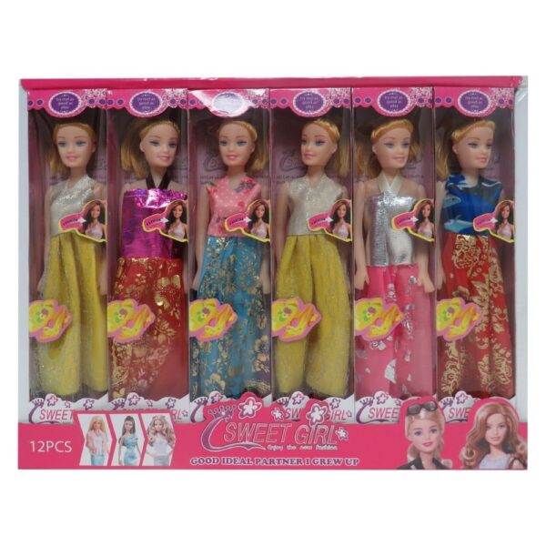 HU10096-DOLL 11″ SWEET GIRL BOXED