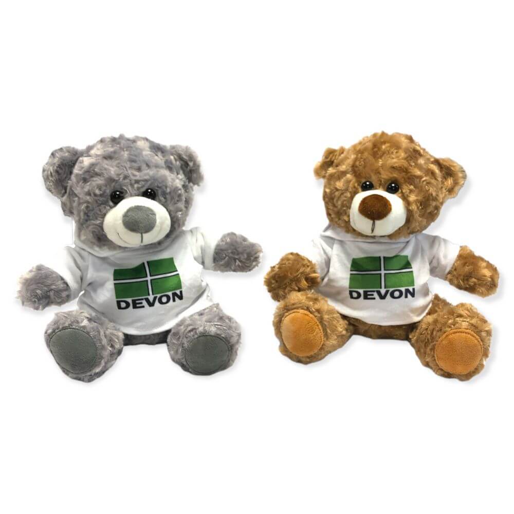 30357-10DEV-10″ BESPOKE HOODIE BEAR DEVON