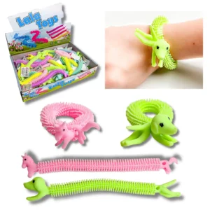 BRACELET STRETCHY SPIKEY ANIMAL IN CDU X 48