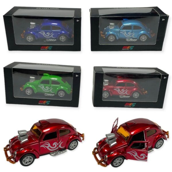 HU1393-DIE CAST 1981 136 HOT ROD BUG CAR IN BOX