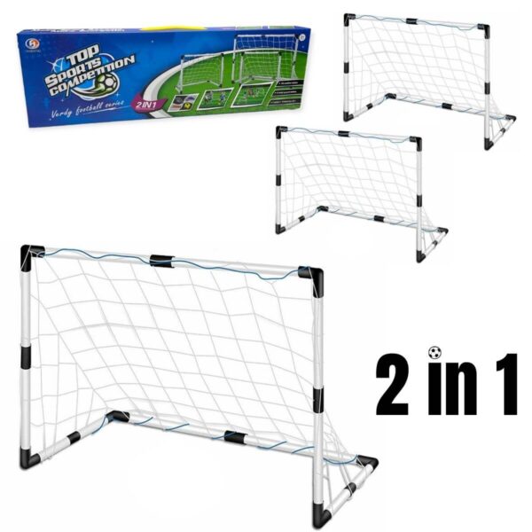 HU9336-FOOTBALL NETS 2 IN 1-SET