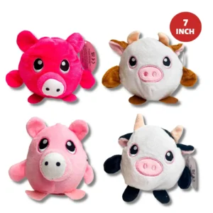 7” ROUND PIG & COW (CTN QTY 240)
