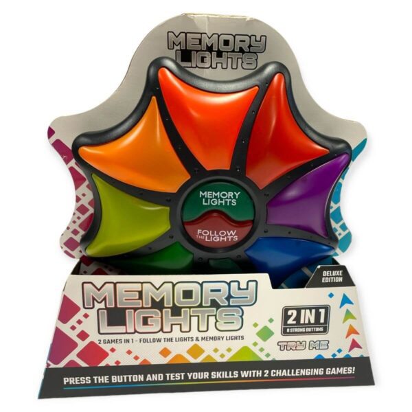HU9269-MEMORY LIGHT GAME 8 BUTTON BOXED