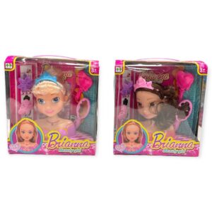 HU9356-DOLL STYLING HEAD BRIANNA 2 ASSTD