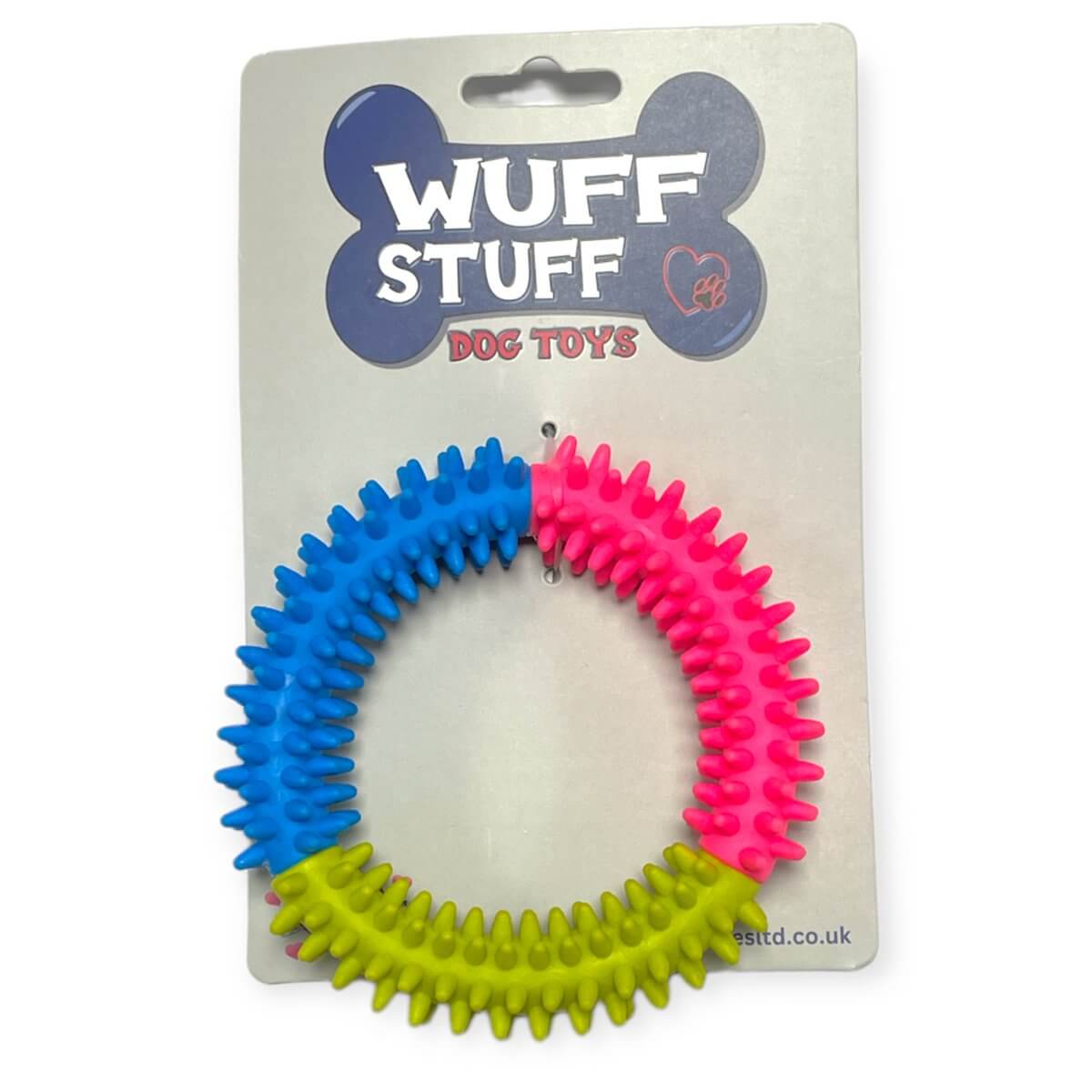 Dog Toy 4 Coloured Ring (CTN QTY 48) Huggables Ltd Importers