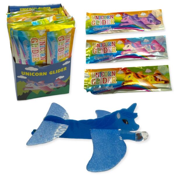HU1246-UNICORN GLIDER 18CM IN CDU