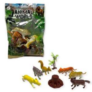 JUNGLE FIGURES IN BAG-HU1418