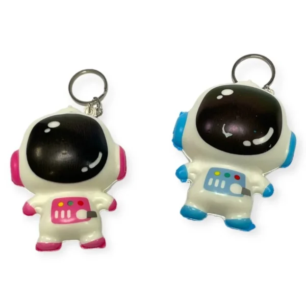 HU9251-8CM SQUISHY SPACEMAN KEYRING