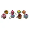 HU9253-5CM SQUISHY-CUPCAKE KEYRING