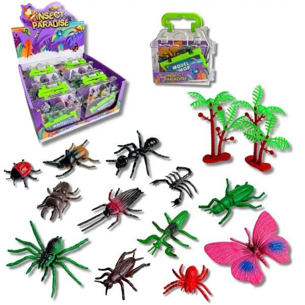 ANIMAL CASE INSECT WORLD IN CDU X 8