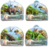 HU1496-DINOSAURS WORLD FIGURES14CM IN BLISTER 8 ASSORTED