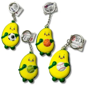KEYRING SQUISHY AVOCADO BULK PACK (CTN QTY 720)