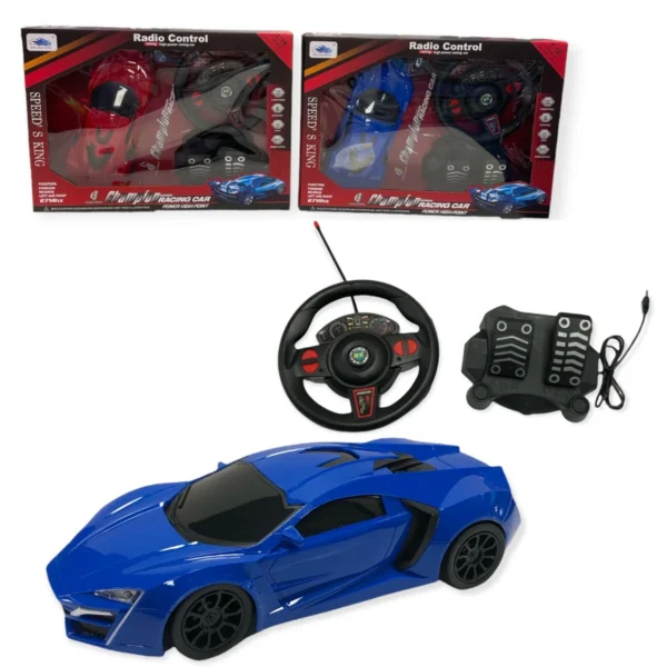 RC20294-RC 116 SPEED KING CAR WITH PEDALS & S WHEEL