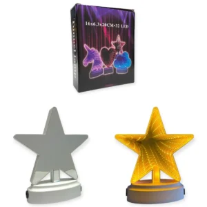 HU9459-18CM STAR INFINITY GOLD LIGHTS