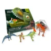 HU9457-DINOSAUR HEAD 9 PIECE PLAYSET-OPEN
