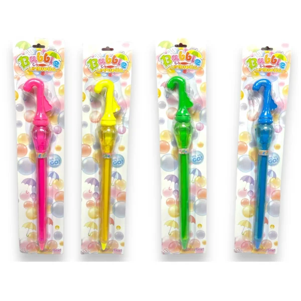 HU1552-BUBBLE 58CM BROLLY ON CARD
