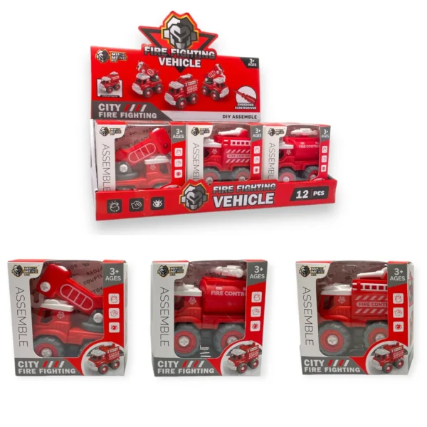 HU1473-MYO CITY FIRE TRUCK BOXED IN CDU