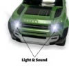 HU9469-DIE CAST 124 LAND ROVER DEFENDER-LIGHTS