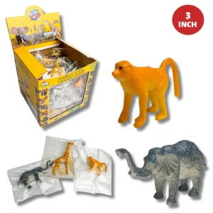 WILD LIFE 3" FIGURES IN CDU X 72 (CTN QTY 432)