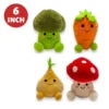 30439-6-6INCH VEGGIE FRIENDS 4 ASST