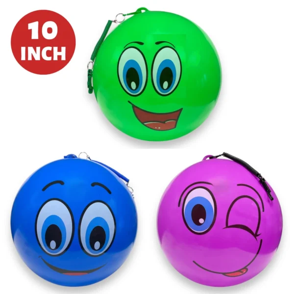 HU8078-10inch HOT CHEEKY SMELLY BALL DOUBLE SPRING CLIP 3 COLS