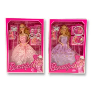 HU9490-11INCH BEAUTIFUL GIRL DOLL BOXED-ASSORTED