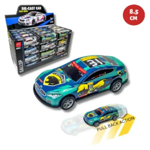 DIE CAST PULL BACK POWER CAR IN CDU X 48