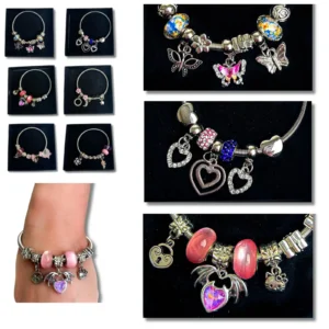 HU9294-BRACELET-CHARMS-COLOURED-6-ASSTD-BOXED