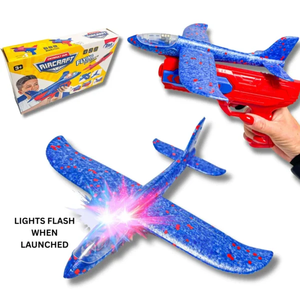 CATAPULT AIRCRAFT GUN WITH LIGHT