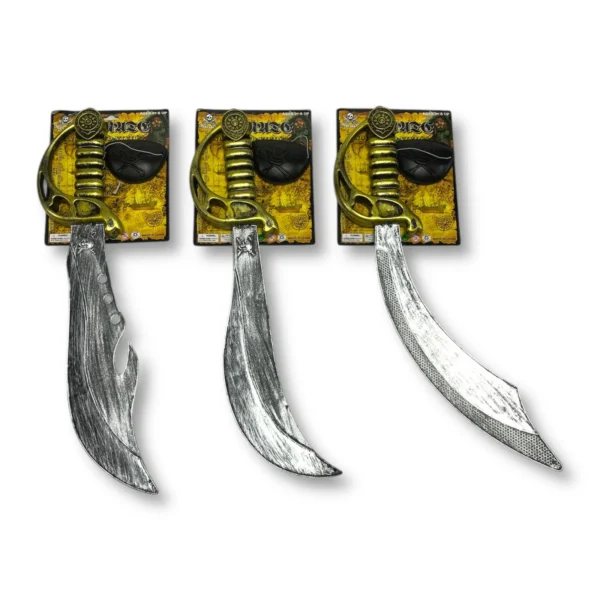 PIRATE CUTLESS ON CARD-HU10173