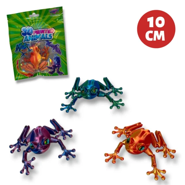 HU8122-10CM-3D PRINTED FROG