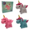 HU9315-15CM UNICORN NIGHT LIGHT 3 ASSORTED COLOURS