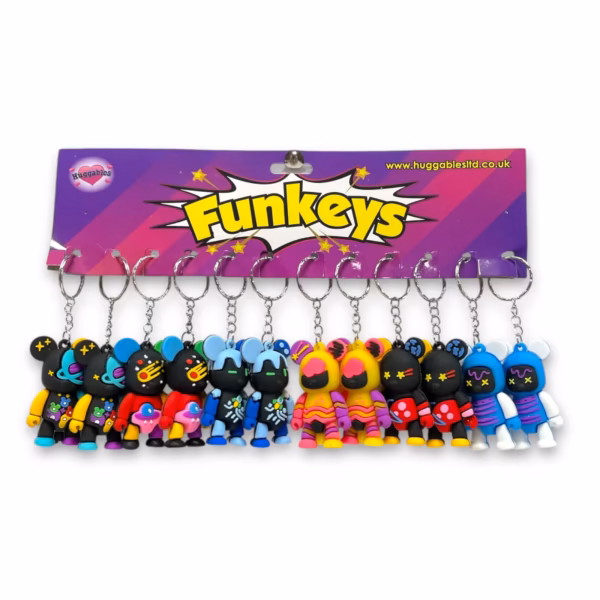 HU9410-KEYRING BANKS THE BEAR
