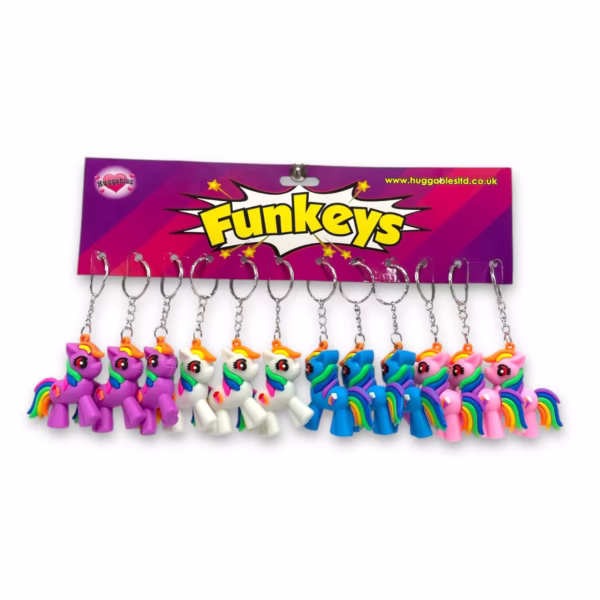 HU9412-PVC-KEYRING PASTEL PONY