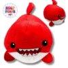 31063-7-7-INCH-ROLY-POLY-SHARK-4-COLS-RED.