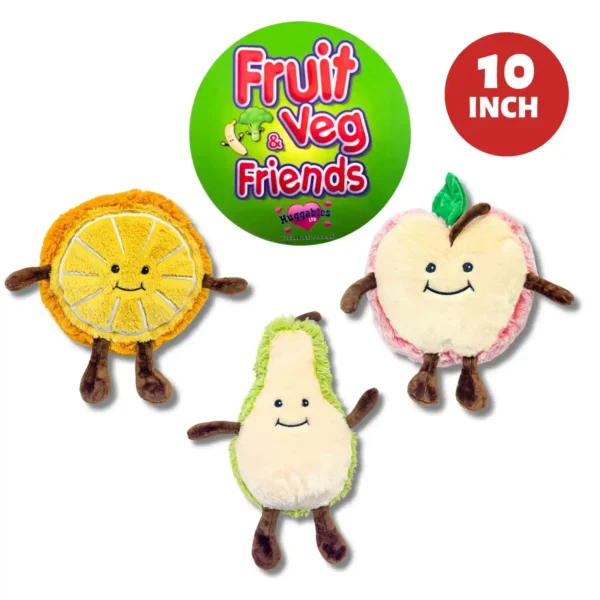 31041-10-10-INCH-FLUFFY-FRUITY-FRIENDS-PEAR-ORANGE&APPLE-MAIN 31041-10-10-INCH-FLUFFY-FRUITY-FRIENDS-PEAR-ORANGEAPPLE-MAIN