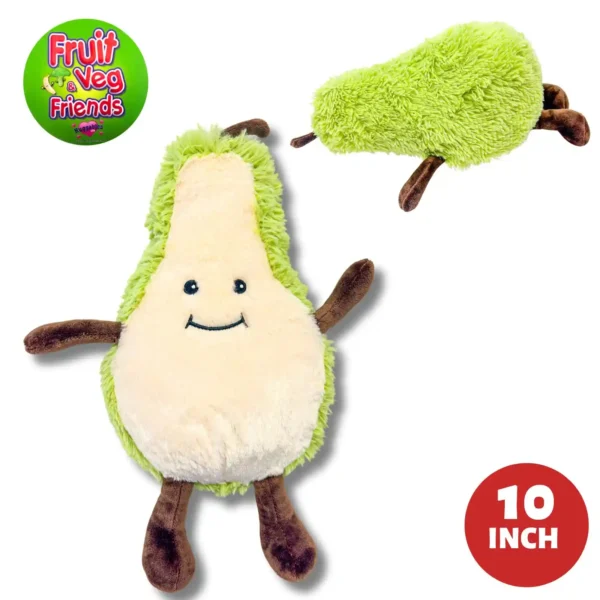 31041-10-10-INCH-FLUFFY-FRUITY-FRIENDS-PEAR-ORANGE&APPLE-PEAR 31041-10-10-INCH-FLUFFY-FRUITY-FRIENDS-PEAR-ORANGEAPPLE-PEAR