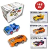 HU1643-14-5CM-CHAMPION-SPORTS-CAR-BUILDING-BLOCKS-CDU-X-16-CTN-QTY-192