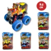 HU1649-8.5CM-FRICTION-GRAFFITI-CRAZY-JEEP-ON-CARD-CTN-QTY-72