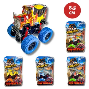 HU1649-8.5CM-FRICTION-GRAFFITI-CRAZY-JEEP-ON-CARD-CTN-QTY-72