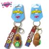 HU8146-5.5CM-CAPYBARA-KEY-FOB-TURTLE