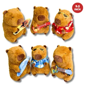 31064-9.5-9.5-INCH-HAWAIIAN-CAPYBARA-3-ASSTD