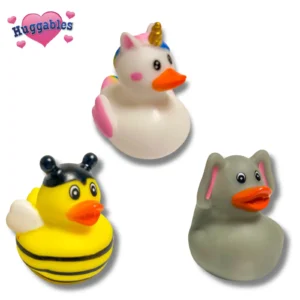 6CM ANIMAL DUCK QUACKERZ 3 ASSTD (CTN QTY 288)