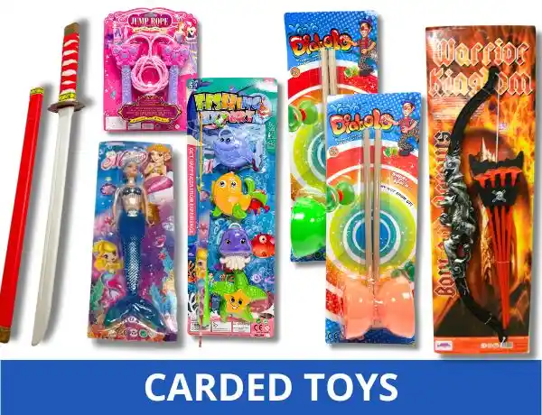 CARDED TOYS